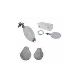 Resucitador reusable 100% silicón, 1500 ml, adulto