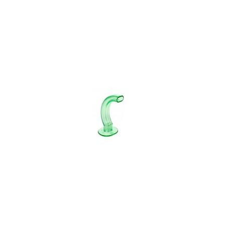 Cánula de guedel flexible No. 6 de 110 mm, caja con 48 piezas