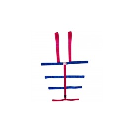 Sistema de fijación tipo araña con sujetador de 10 puntos