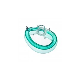 Mascarilla para anestesia No. 6, adulto grande, aromática caja con 30 piezas