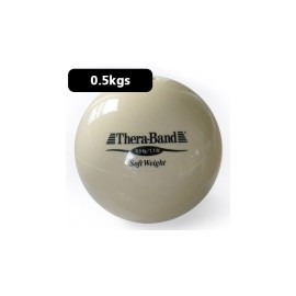 Pelota carga ligera 0.5 kg, theraband, diámetro 11.5 cm