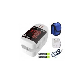 Oxímetro digital para niños y adultos, con bolsa de resguardo Mod. MD300 C11