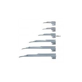 Hoja para laringoscopio de acero inoxidable Miller No. 1