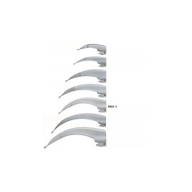 Hoja para laringoscopio de acero inoxidable Macintosh No. 3