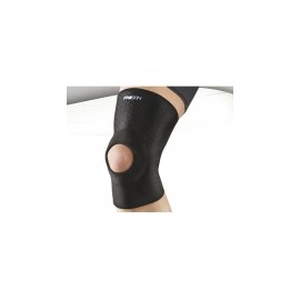 Soporte para rodilla con rótula abierta
