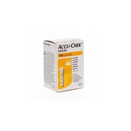 Lancetas Softclix para "accu-check" 100 piezas
