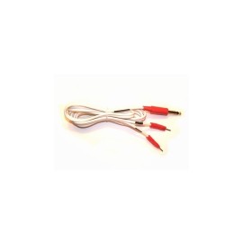 Cable estéreo 2 pin rojo 1.8 M
