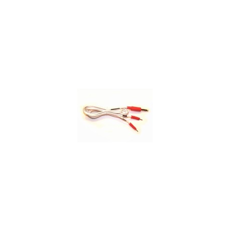 Cable estéreo 2 pin rojo 1.8 M