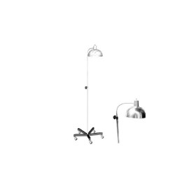 Lámpara de chicote pantalla grande, base pesada de 5 puntas