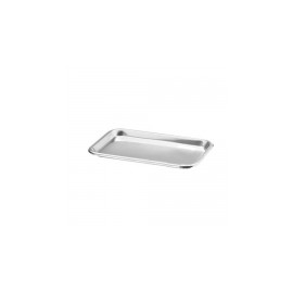 Charola para mesa de mayo rectangular plana 490 x 325 x 19 mm