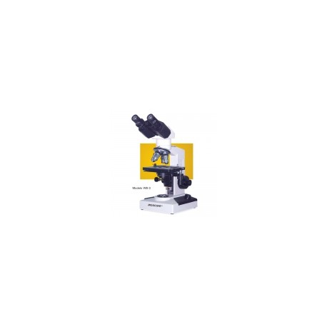 Microscopio binocular de laboratorio serie 225, luz halógena 20 W