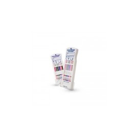 Prueba multidrogas de 6 parametros (AMP/BAR/BZD/COC/MET/THC) caja con 25