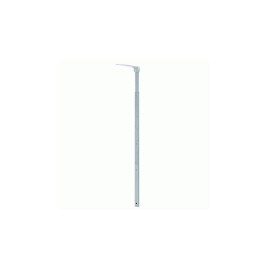 Estadímetro de aluminio fijo de pared