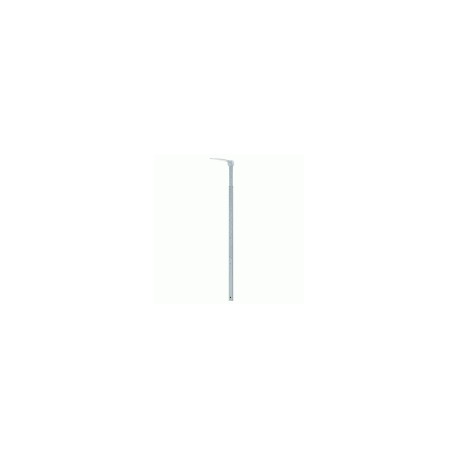 Estadímetro de aluminio fijo de pared