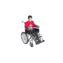 Silla de ruedas infantil, pedal abatible con extensión