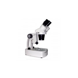 Microscopio estereoscopio con cabeza binocular inclinada a 45°