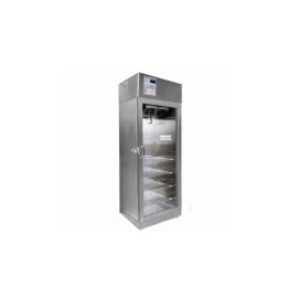 Refrigerador para farmacia de acero inoxidable, de 20 pies cúbicos, con puerta de cristal