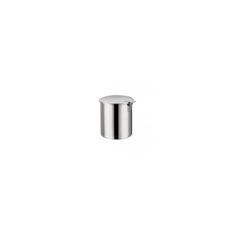 Recipiente multiusos con tapa 250 cc. 75 x 75 mm, paquete con 5 piezas