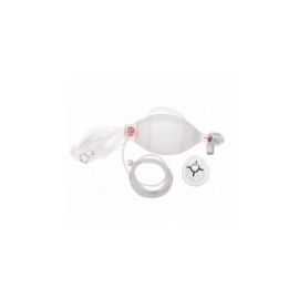 Resucitador desechable SPUR II para adulto con reservorio, mascarilla y válvula peep AMB-325002000-PEEP MARCA -  Ambu