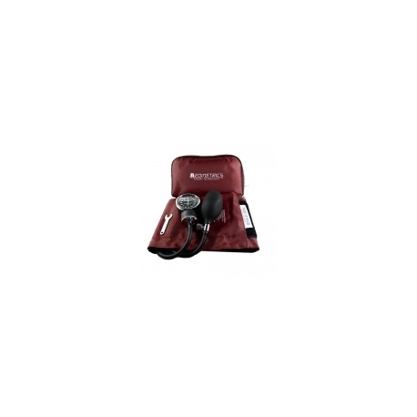 Baumanómetro aneroide de doble manguera color burgundy MEM-5880-B MARCA -  Medimetrics