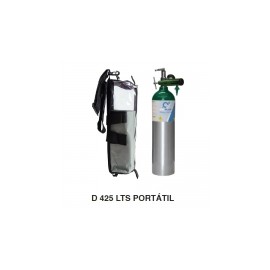 Equipo completo de oxígeno 425L - tipo D OIP-EQICOMOXI425 MARCA -  Oxiplus