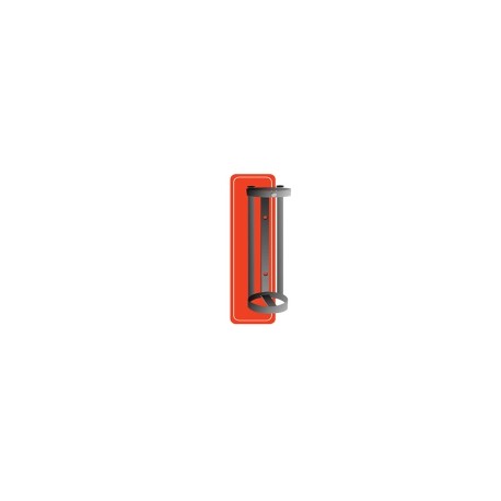 Soporte de pared cromado para cilindro MAD-2037 MARCA -  Mada