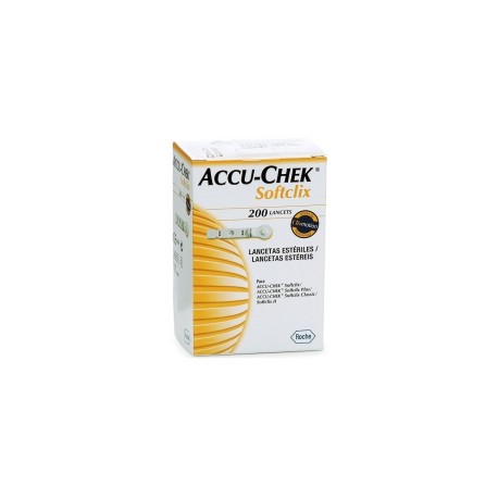 Lancetas para accu-check softclick con 200 piezas ROC-FL3307484200 MARCA -  Roche