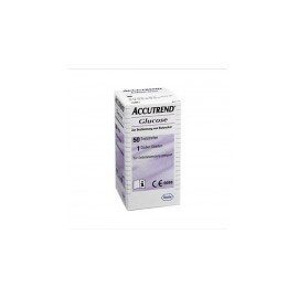 Tiras reactivas Accu-Trend glucose cobas con 25 piezas ROC-FL11447475187 MARCA -  Roche