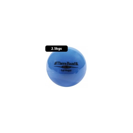 Pelota carga ligera 2.5 kg Theraband azul diámetro 11.5 cm DYN-TB25850 MARCA -  Dynatronics