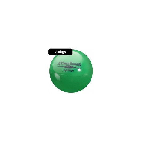 Pelota carga ligera 2.0 kg Theraband verde diámetro 11.5 cm DYN-TB25840 MARCA -  Dynatronics