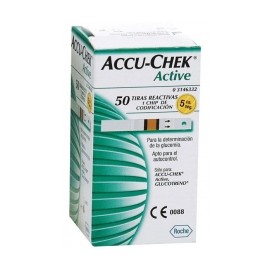 Tiras reactivas accu-check 50 piezas ROC-FL6656757047 MARCA -  Roche