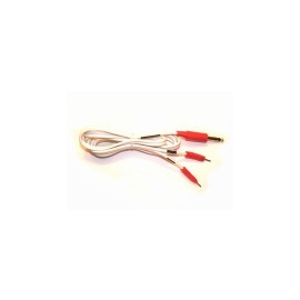 Cable estéreo 2 pin rojo 1.8 M DYN-7B0230 MARCA -  Dynatronics