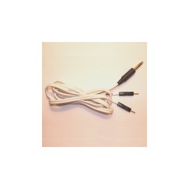 Cable estéreo 2 pin negro 1.8 M DYN-7B0231 MARCA -  Dynatronics