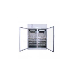 Refrigerador para farmacia de 50 p3 con termograficador, de acero esmaltado y 2 puertas de cristal REF-RFECDV-50-2P MARCA -  Re