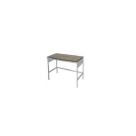 Mesa baja de 120 cm con cubierta de madera HEL-HM291 MARCA -  Herlis