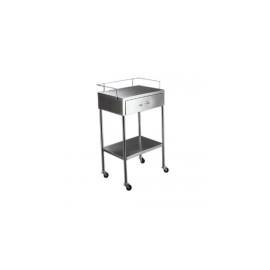 Mesa pasteur con cajón de acero inoxidable HEL-HM2011 MARCA -  Herlis