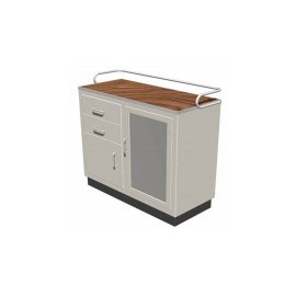 Gabinete doble esmaltado ESG-GAB401 MARCA -