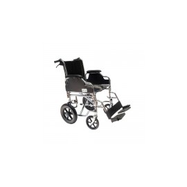 Silla de traslado de acero con asiento de 18” MST-570-004-82-1 MARCA -  Medical Store