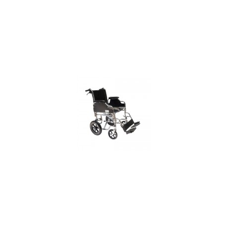 Silla de traslado de acero con asiento de 18” MST-570-004-82-1 MARCA -  Medical Store