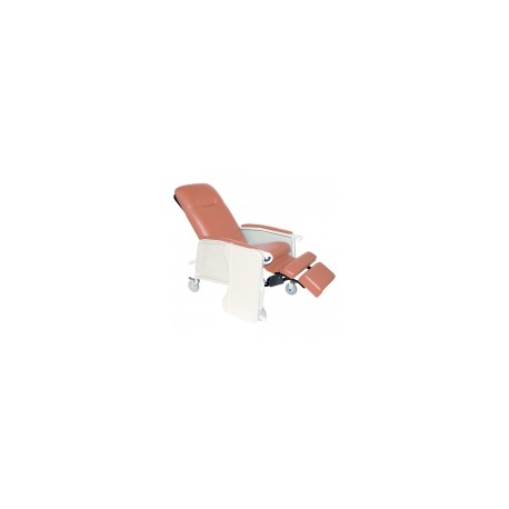 Sillón para hemodiálisis color rosa reclinable de 3 posiciones con 1 charola DRI-D574-R MARCA -  Drive Medical