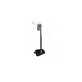 Jabonera de pedal sencilla pedestal acabado en cromo HEL-HM112 MARCA -  Herlis