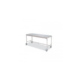 Carro camilla para cadáveres 200 cm x 69 cm x 85 HEL-CCH200 MARCA -  Herlis