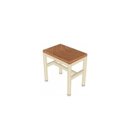 Banca vestidor para consultorio 45 x 30 x 45 cm ESG-BAN202 MARCA -