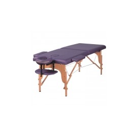 Mesa para masaje portátil de madera de 2 secciones MES-BM2523 MARCA -  MedStar