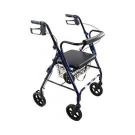 Andadera tipo Rollator color azul MFX-10257-BL MARCA -  MedFex