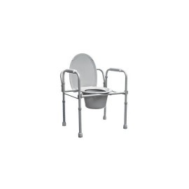 Silla comodo cromado con ruedas. Modelo KY696-46 DRI-460-001-25-1 MARCA -  Drive Medical