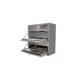 Refrigerador para cadáveres de 2 gavetas REF-GCAF-2 MARCA -  RefriMed