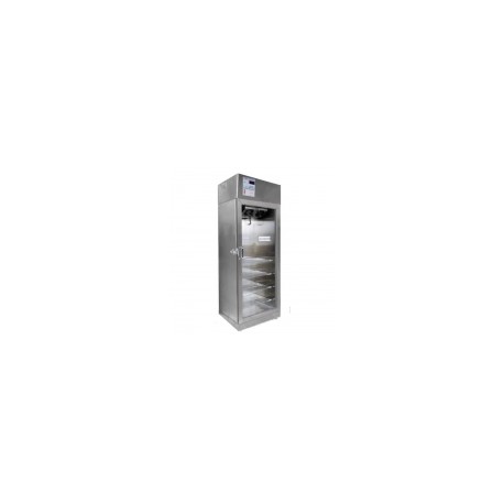 Refrigerador vertical para farmacia de 21 pies cúbicos de acero inoxidable con 1 puerta de cristal REF-RFACDV-21 MARCA -  Refri