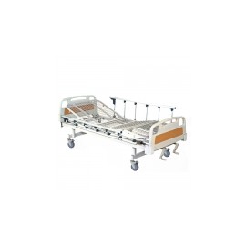 Cama para hospital manual de 2 manivelas y 2 posiciones (Cabeza y Pies) HER-C3020 MARCA -  Hergom