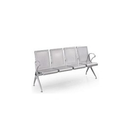 Banca tandem de 4 plazas de 236 x 68 x 77 cm HEL-HM417 MARCA -  Herlis